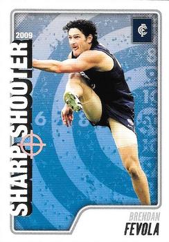 2009 Select Herald Sun AFL - Sharp Shooters #SS3 Brendan Fevola Front